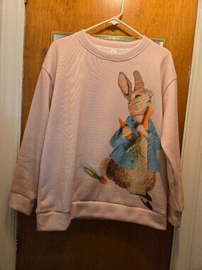 Peter Rabbit Pink Sweatshirt (XL)